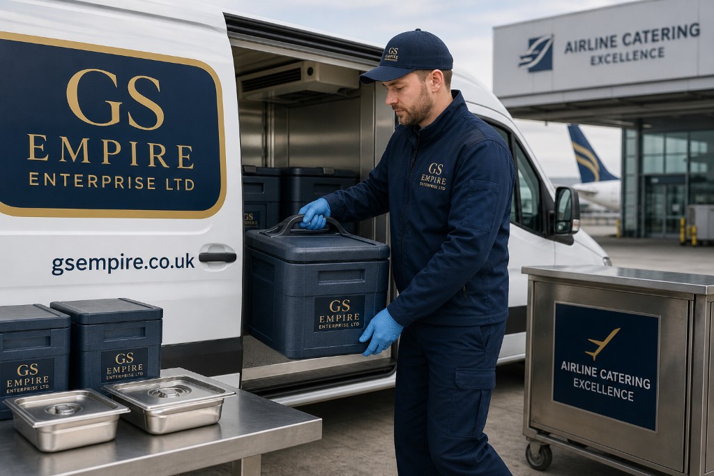 Airport catering logistics by GS Empire